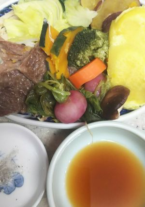ヘルシーほかほか⭐️蒸し野菜♪-レシピのメイン写真