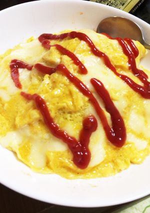 具少なめ！簡単に作れるオムライス-レシピのメイン写真