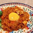 辛い!カレー粉で作るドライカレー