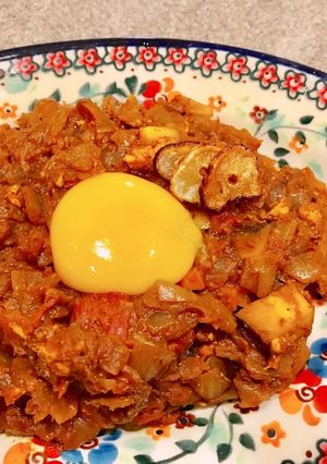 辛い！カレー粉で作るドライカレー-レシピのメイン写真