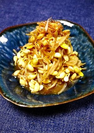 レンジで3分！もやしナムル☆オリーブ風味-レシピのメイン写真