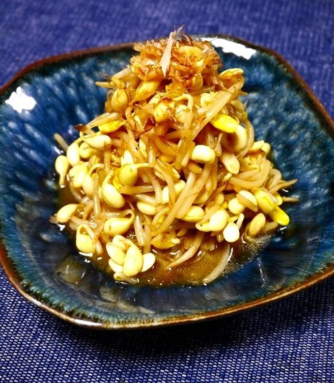 レンジで3分！もやしナムル☆オリーブ風味-レシピのメイン写真