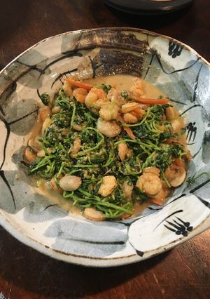 豆苗つまみ菜シーフードの中華うま煮-レシピのメイン写真