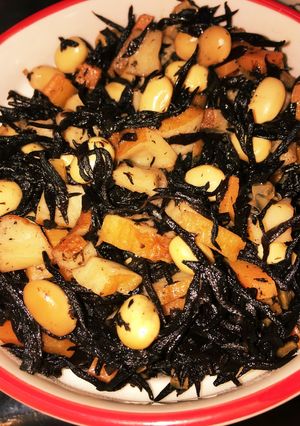お鍋ひとつで！簡単ひじきの煮物-レシピのメイン写真