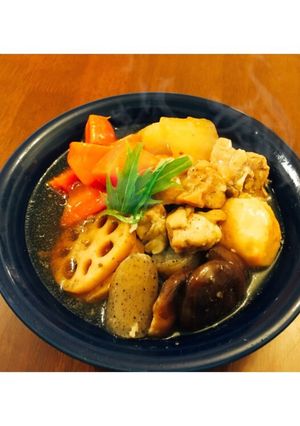 圧力鍋で煮崩れなし！味しみしみ筑前煮-レシピのメイン写真