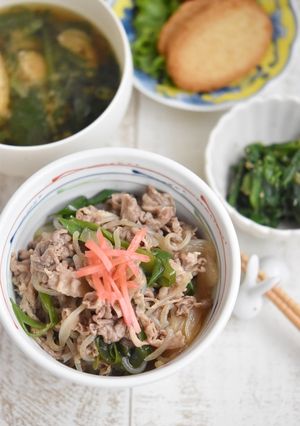 つゆだく牛丼の素【作り置き】-レシピのメイン写真