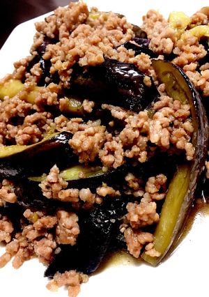 茄子と豚肉の簡単炒め-レシピのメイン写真