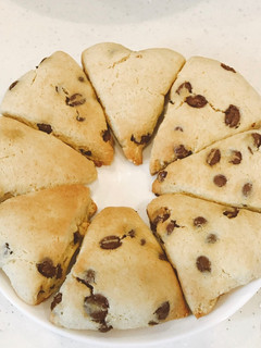 HMで、チョコチップハニースコーン!-レシピのメイン写真