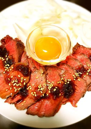 簡単【ローストビーフ】洋食居酒屋風-レシピのメイン写真