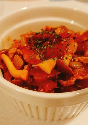甘さが引き立つポークケチャップ-レシピのメイン写真