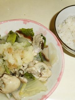 牡蠣と野菜とご飯-レシピのメイン写真