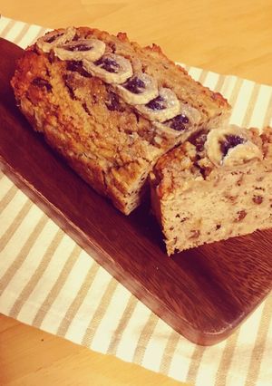 ノンオイル！バナナパウンドケーキ-レシピのメイン写真