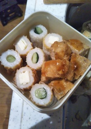 スライスチーズDEチーズちくわ-レシピのメイン写真