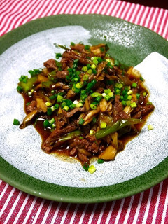 簡単!牛肉と舞茸の醤油煮-レシピのメイン写真