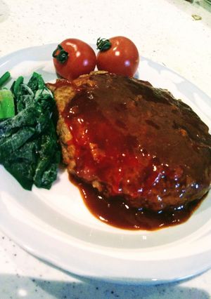 香ばし焼きナスハンバーグ♡-レシピのメイン写真