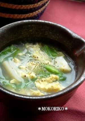 旨みたっぷり♪ホタテとレタスの中華スープ-レシピのメイン写真