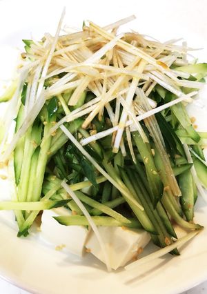 中華風豆腐サラダver簡単-レシピのメイン写真