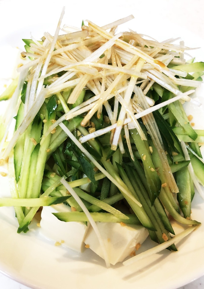 中華風豆腐サラダver簡単-レシピのメイン写真