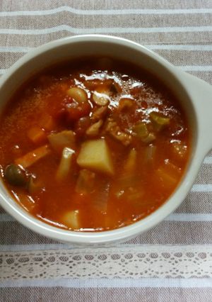 あったか味噌ストローネ-レシピのメイン写真