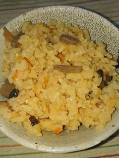 炊き込みご飯にわさびど柚子胡椒!-レシピのメイン写真