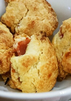 朝食チーズベーコンクッキー(スコーン)　-レシピのメイン写真