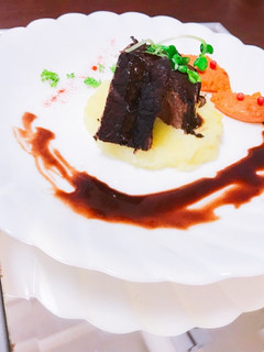 牛肉の赤ワイン煮込み・赤ワインソース-レシピのメイン写真
