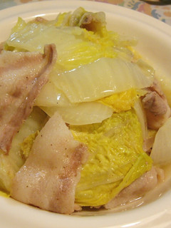 白菜と豚バラ肉の蒸し煮-レシピのメイン写真
