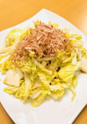 白菜とカブのシャキシャキおかかサラダ！-レシピのメイン写真
