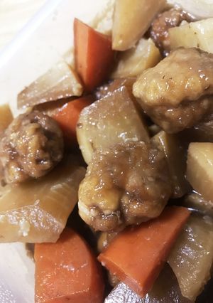 豚こまで煮物-レシピのメイン写真