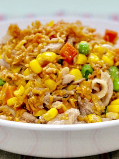 チキンラーメン豚炒め-レシピのメイン写真