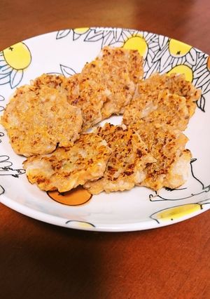 【離乳食】野菜入り☆鯵バーグ-レシピのメイン写真
