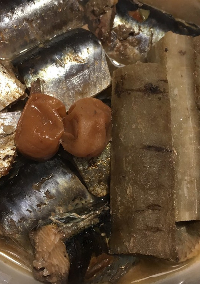 いわしとごぼうのさっぱり梅煮(圧力鍋)-レシピのメイン写真