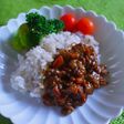 レンジだけでドライカレー