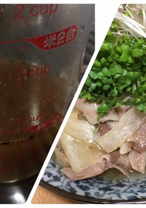 豚肩ロース大根のタレ-レシピのメイン写真