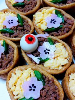 お花見いなり-レシピのメイン写真