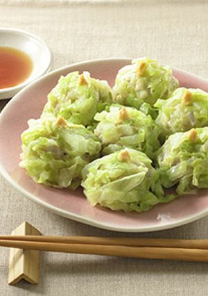 電子レンジで簡単！きゃべつのシュウマイ-レシピのメイン写真