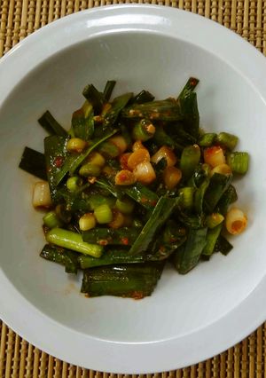 葉にんにくで薬味を作ろう-レシピのメイン写真