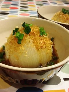 レンジで簡単!まるごと新たまねぎの副菜-レシピのメイン写真