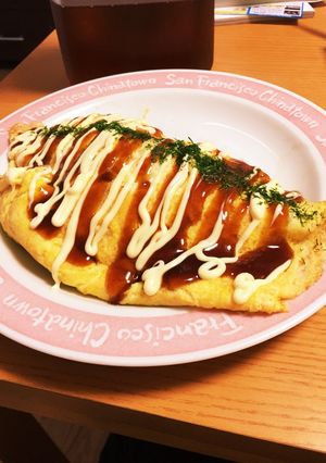 材料２つで節約ランチ！オムもやし-レシピのメイン写真