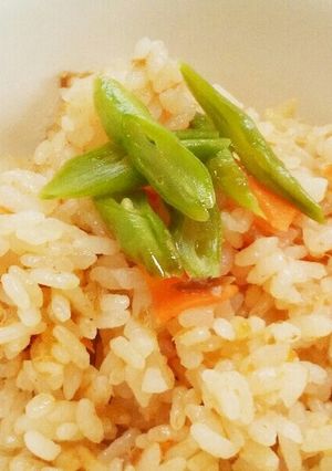 超簡単！ツナ缶で炊き込みご飯-レシピのメイン写真
