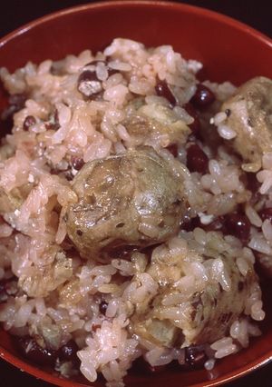 里芋赤飯-レシピのメイン写真