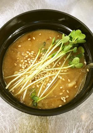 じゃがいもの甘酒みそ汁-レシピのメイン写真