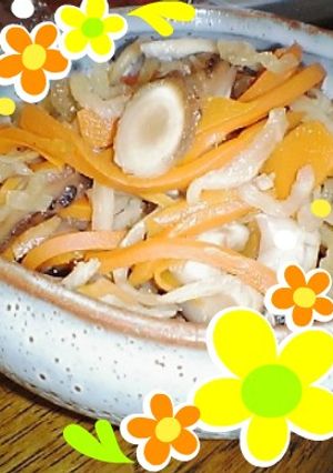★妊婦も安心切干大根煮★-レシピのメイン写真