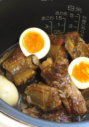 【簡単】炊飯器でスペアリブのコーラ煮-レシピのメイン写真