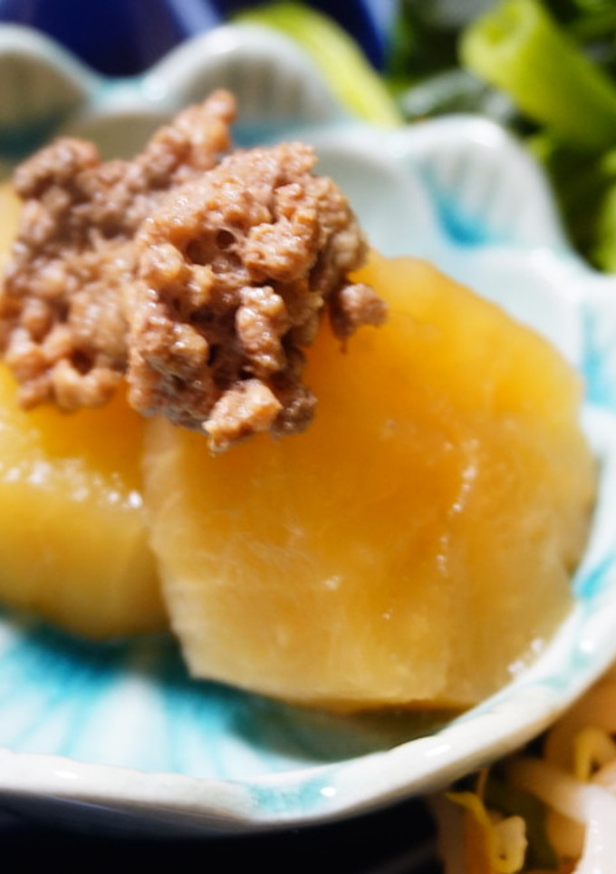 （圧力鍋使用）大根そぼろ煮-レシピのメイン写真