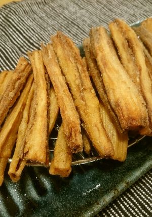 れんこんのスティックから揚げ-レシピのメイン写真