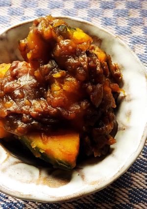 ＊簡単！かぼちゃのいとこ煮(小豆煮)＊-レシピのメイン写真