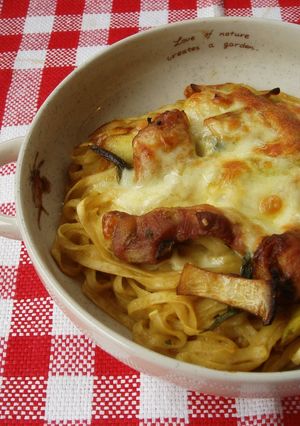 艶うどんでこんがりカレーグラタン-レシピのメイン写真
