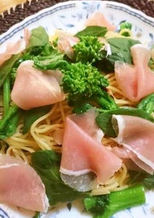 春色の菜の花パスタ-レシピのメイン写真