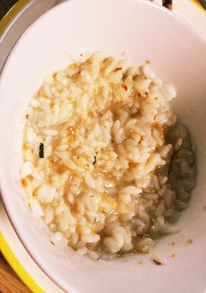 ふりかけでお粥！！-レシピのメイン写真